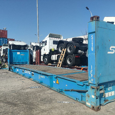 Büyük boyutlu Kargo 40FR/40OT Konteyner Okyanus Kargoları Çin'den Togo'ya